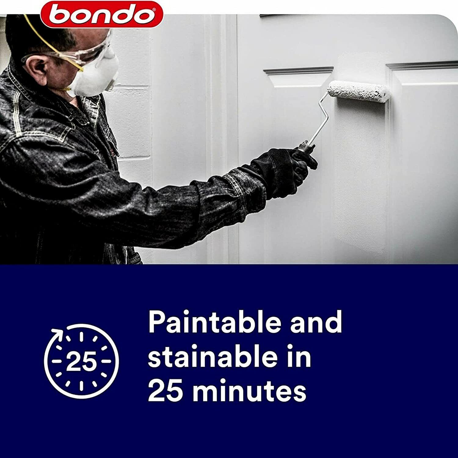 Bondo All-Purpose Putty Designed for Interior and Exterior Home Use Paintable... - Fresh Stock Dated February 2026