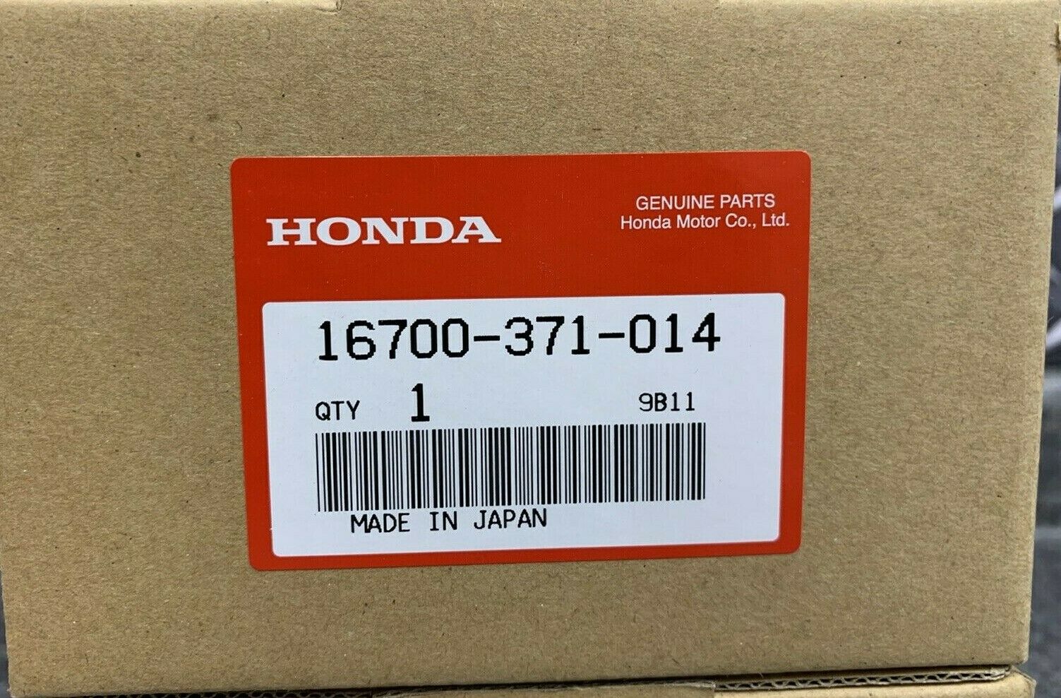 16700-371-014 New Genuine OEM Honda Fuel Pump 1975-1983 GL1000 GL1100 GOLD WING - Fresh Stock Dated February 2026