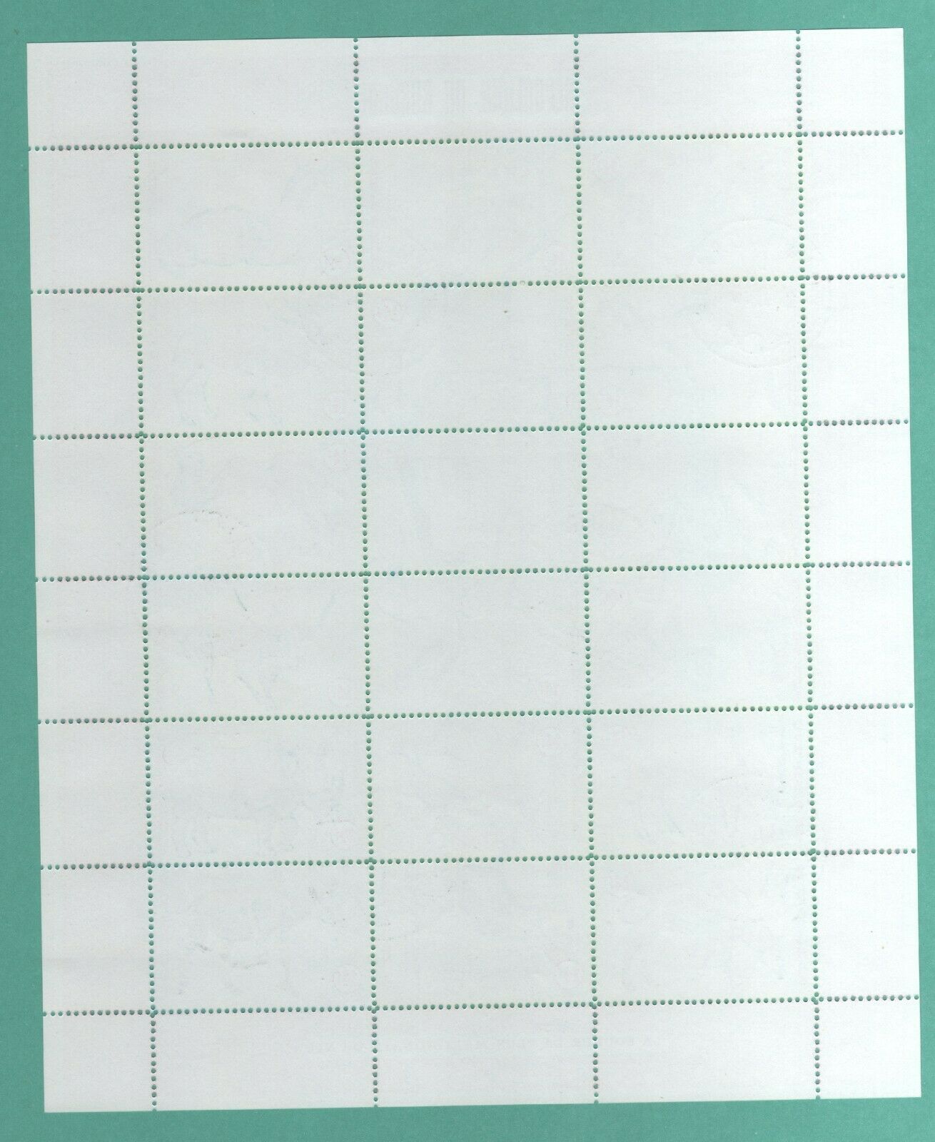 Burundi FAUNA ANIMALS 14f Sheet 1970 USED - Fresh Stock Dated January 2026