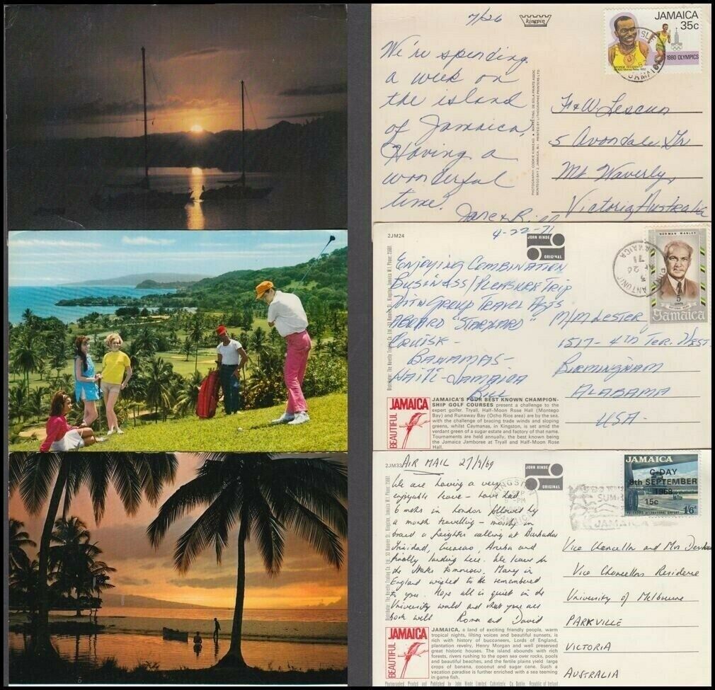JAMAICA 1960’s/80’s POSTCARDS (x6) (ID:621/D58702) - Fresh Stock Dated February 2026