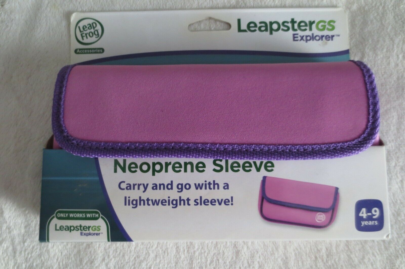 Leap Frog Leapadster Gs Explorer Neoprene Sleeve Carry & Go New - Fresh Stock Dated December 2025