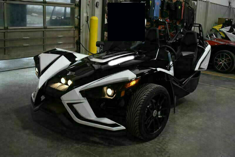 For Polaris Slingshot S SL SLR 2015-2018 Xenon White H3 8-LED Bulbs Fog Lights - Fresh Stock Dated February 2026