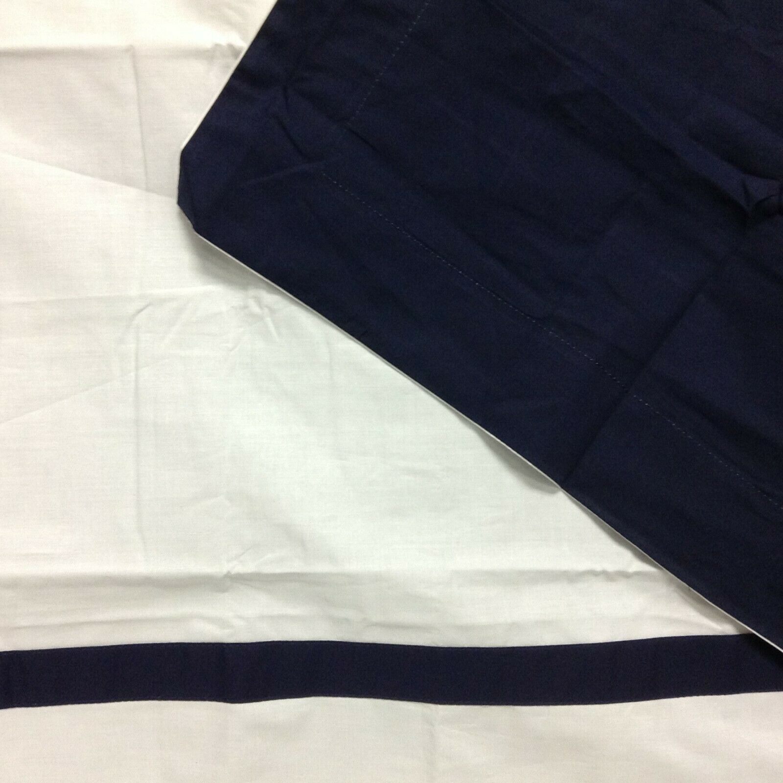 Pottery Barn Kids PBK Decorator Organic Cotton bed SHAM STANDARD Navy blue - Fresh Stock Dated December 2025