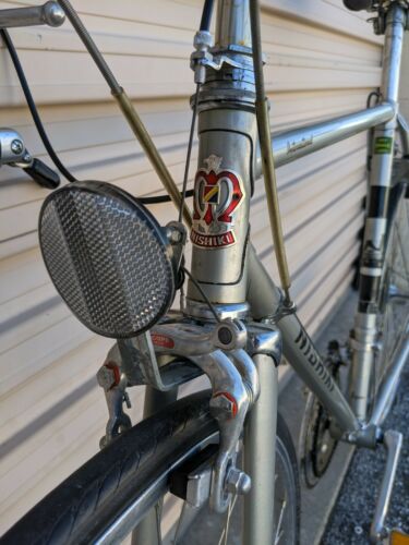 VTG Nishiki International 54cm Silver Road Bike 10 Speed w Leather Saddle *READ - Fresh Stock Dated February 2026