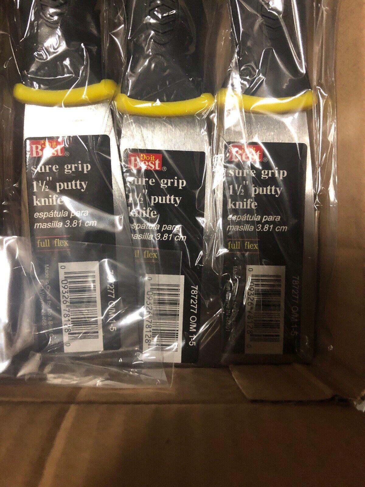 LOT OF 5 DO IT BEST Ergo 1-1/2