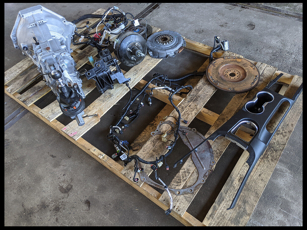 2015-2017 FORD MUSTANG GETRAG MT82 6 SPEED MANUAL TRANSMISSION SWAP KIT - Fresh Stock Dated February 2026