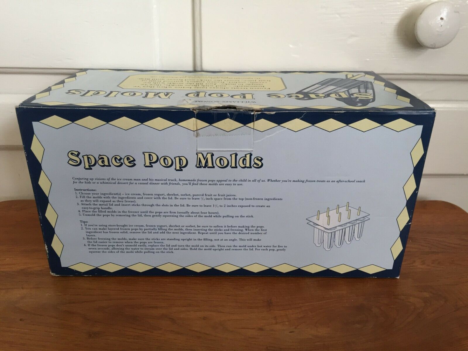 Williams Sonoma Space Pop Molds - Fresh Stock Dated February 2026