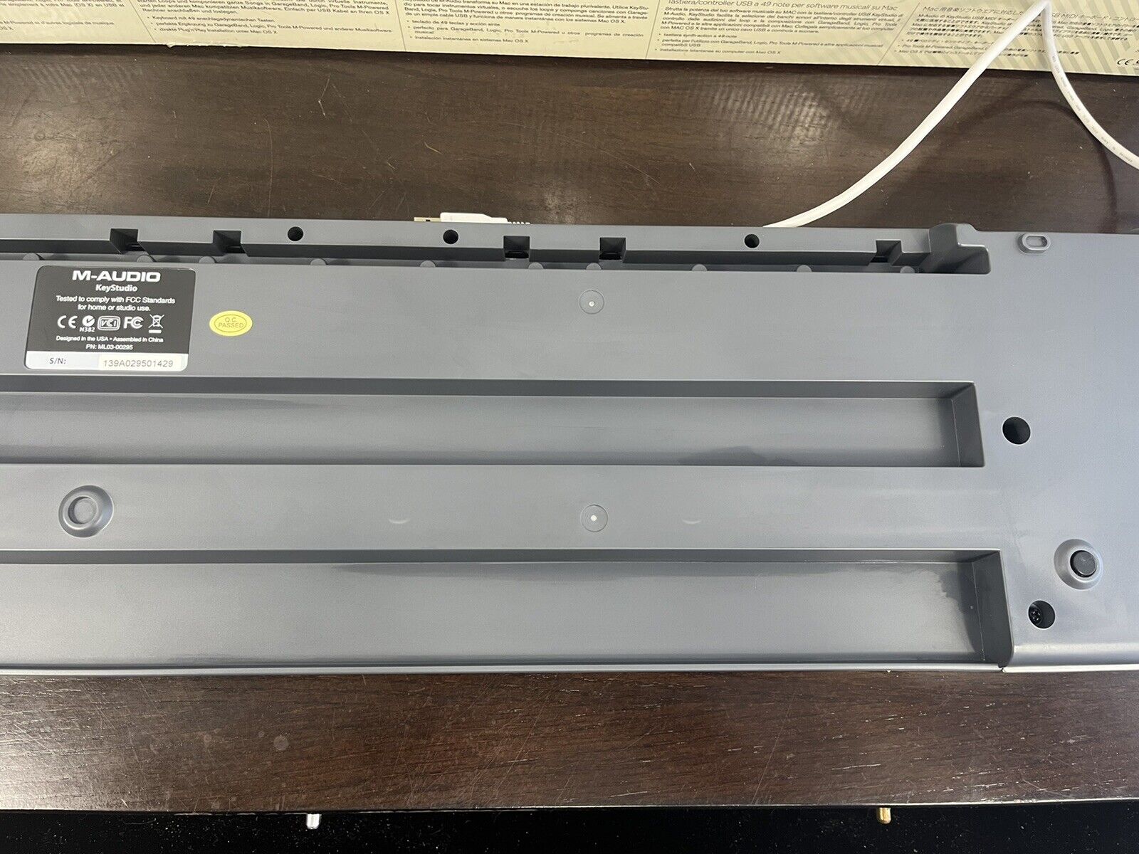 M-Audio KeyStudio 49 Key USB Midi Keyboard Complete In Box - Fresh Stock Dated February 2026