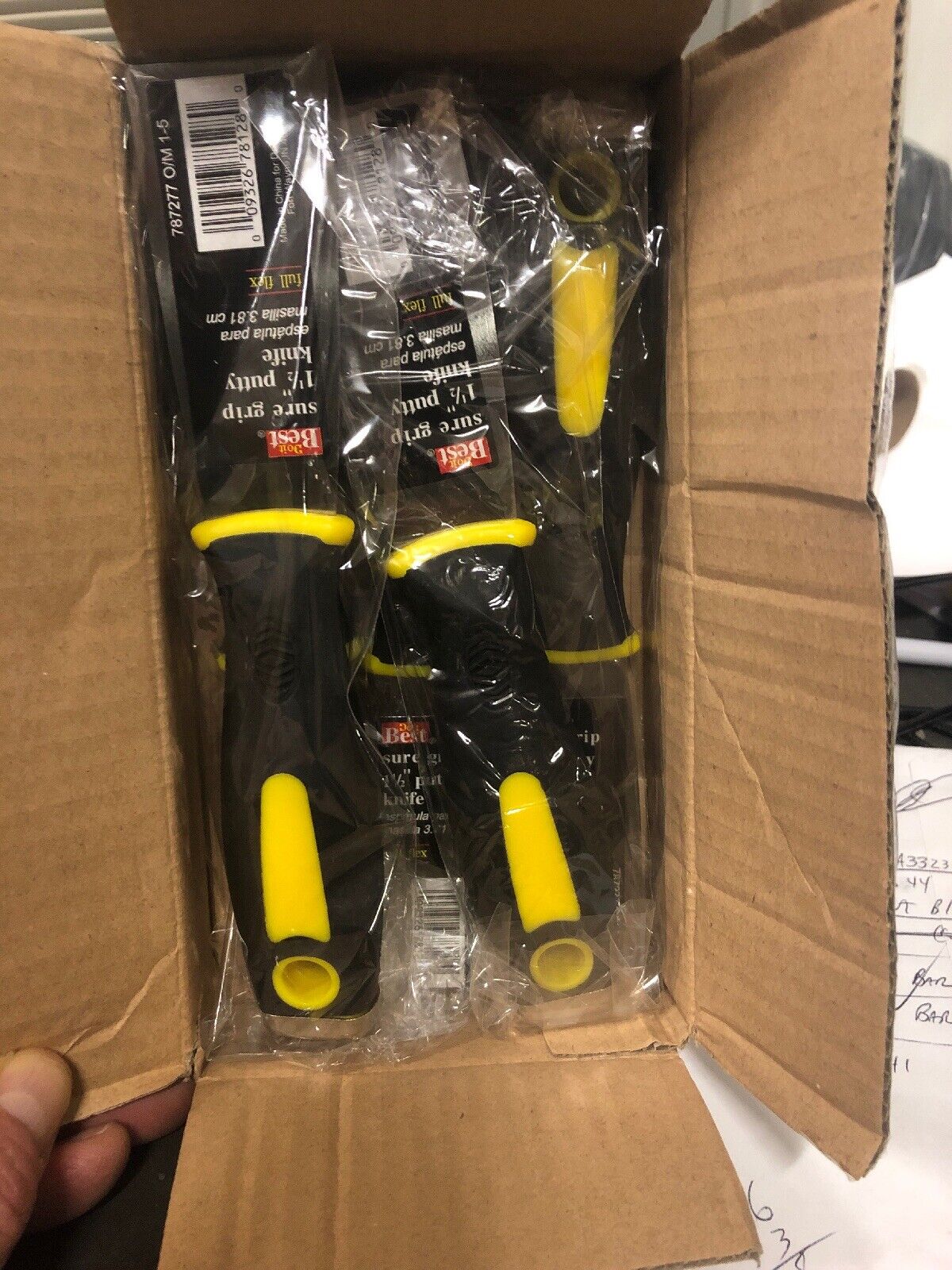 LOT OF 5 DO IT BEST Ergo 1-1/2