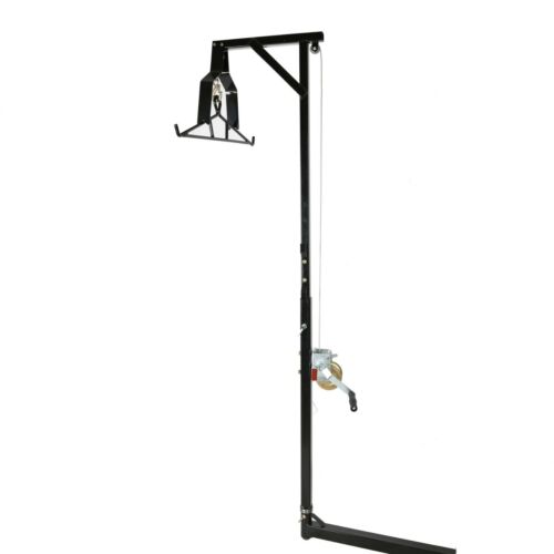 500lb Big Game Hunting Deer Hoist W/ Winch Lift Swivel Gambrel Hitch-Mounted 360 - Fresh Stock Dated December 2025