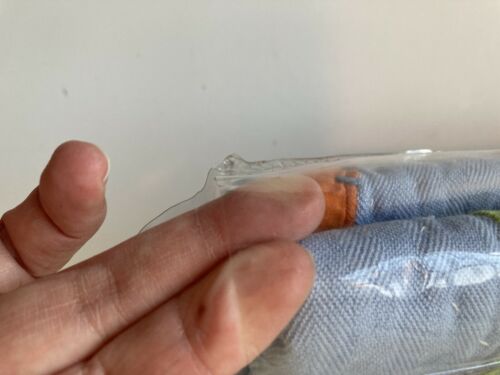 Pottery Barn Kids Skull Sham Blue Orange NIP 2008 - Fresh Stock Dated December 2025