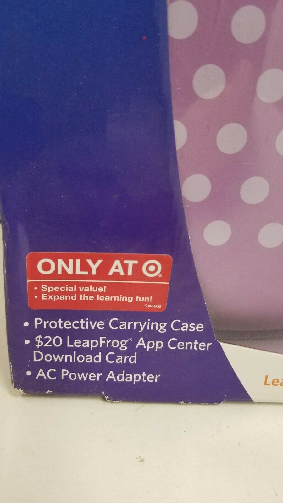 NEW Leapfrog Leappad Carry And Play Accessories Case Ac Adapter &  App Card - Fresh Stock Dated February 2026