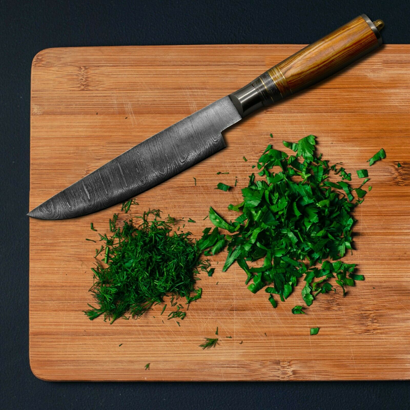 Seikaku Chef Knife 200 Layer Japanese Damascus Stainless Steel, 13-Inch - Fresh Stock Dated December 2025