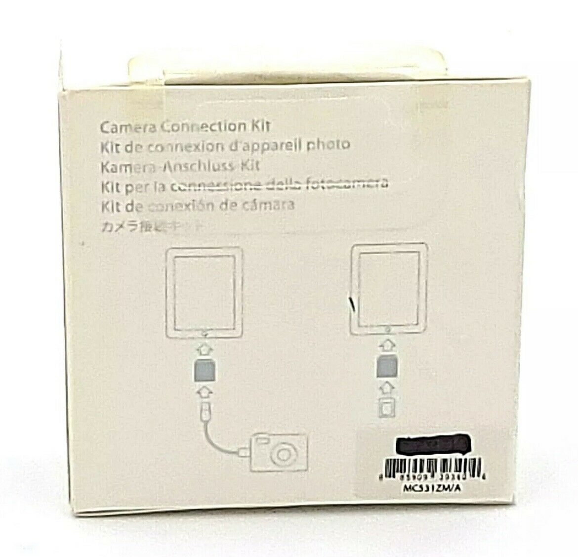 Genuine Apple iPad Camera Connection Kit MC531ZM/A A1362 & A1358 - Fresh Stock Dated February 2026