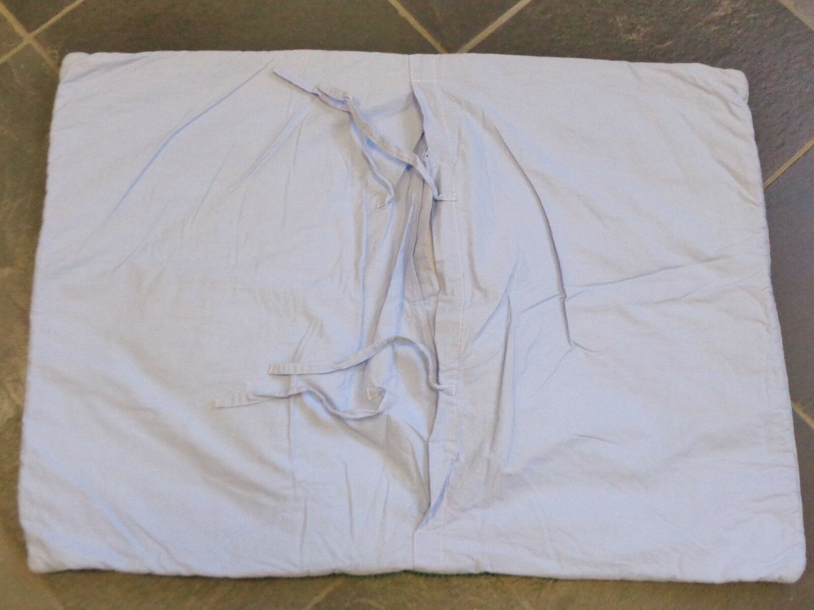 POTTERY BARN KIDS Green Blue Corduroy Football MVP Sports Pillow Sham Standard - Fresh Stock Dated February 2026