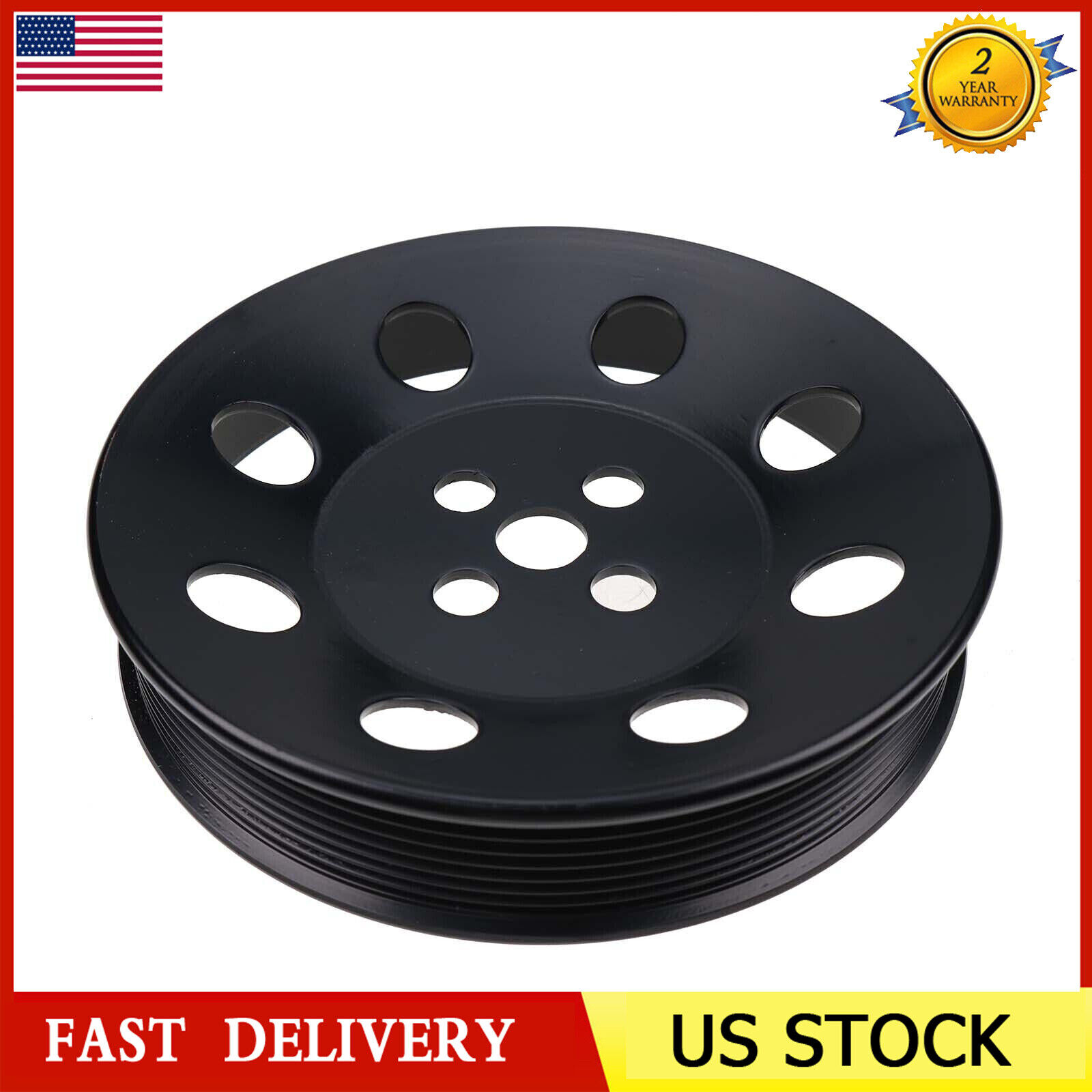 Belt Pulley 3914494 For Cummins Engine 4BT 480E Caterpillar CAT Loader 2384C HDT - Fresh Stock Dated February 2026