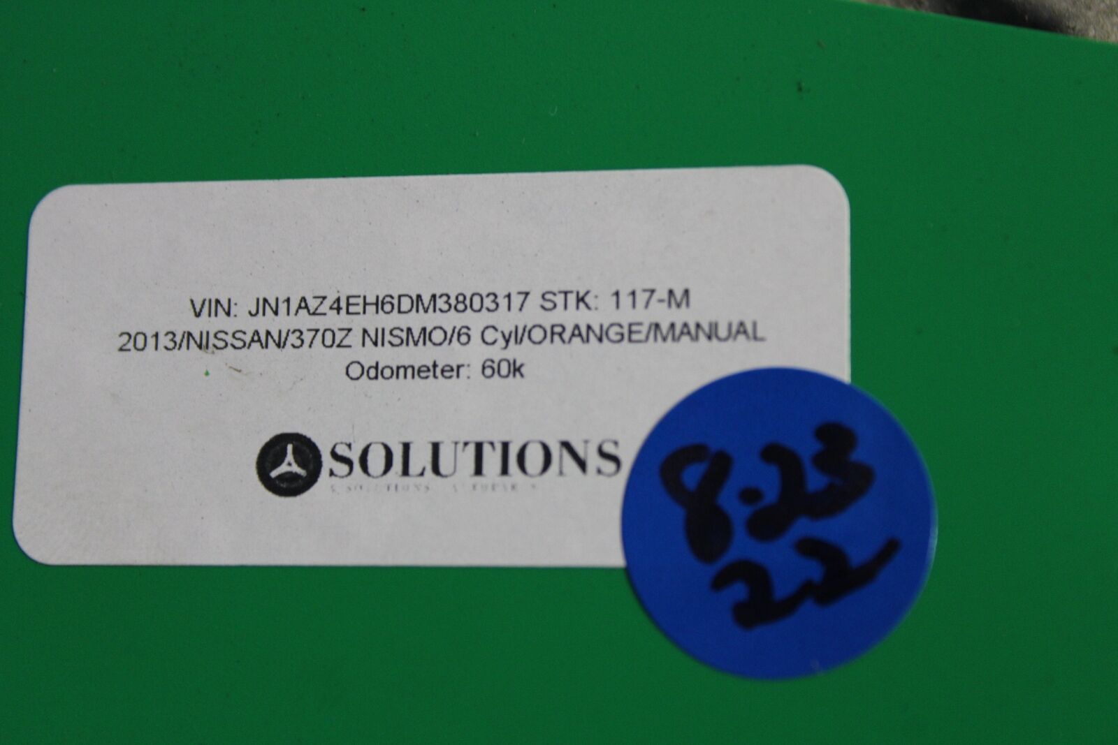 2009-2020 NISSAN 370Z 3.7L M/T MANUAL TRANSMISSION REV MATCH GEAR BOX OEM - Fresh Stock Dated February 2026