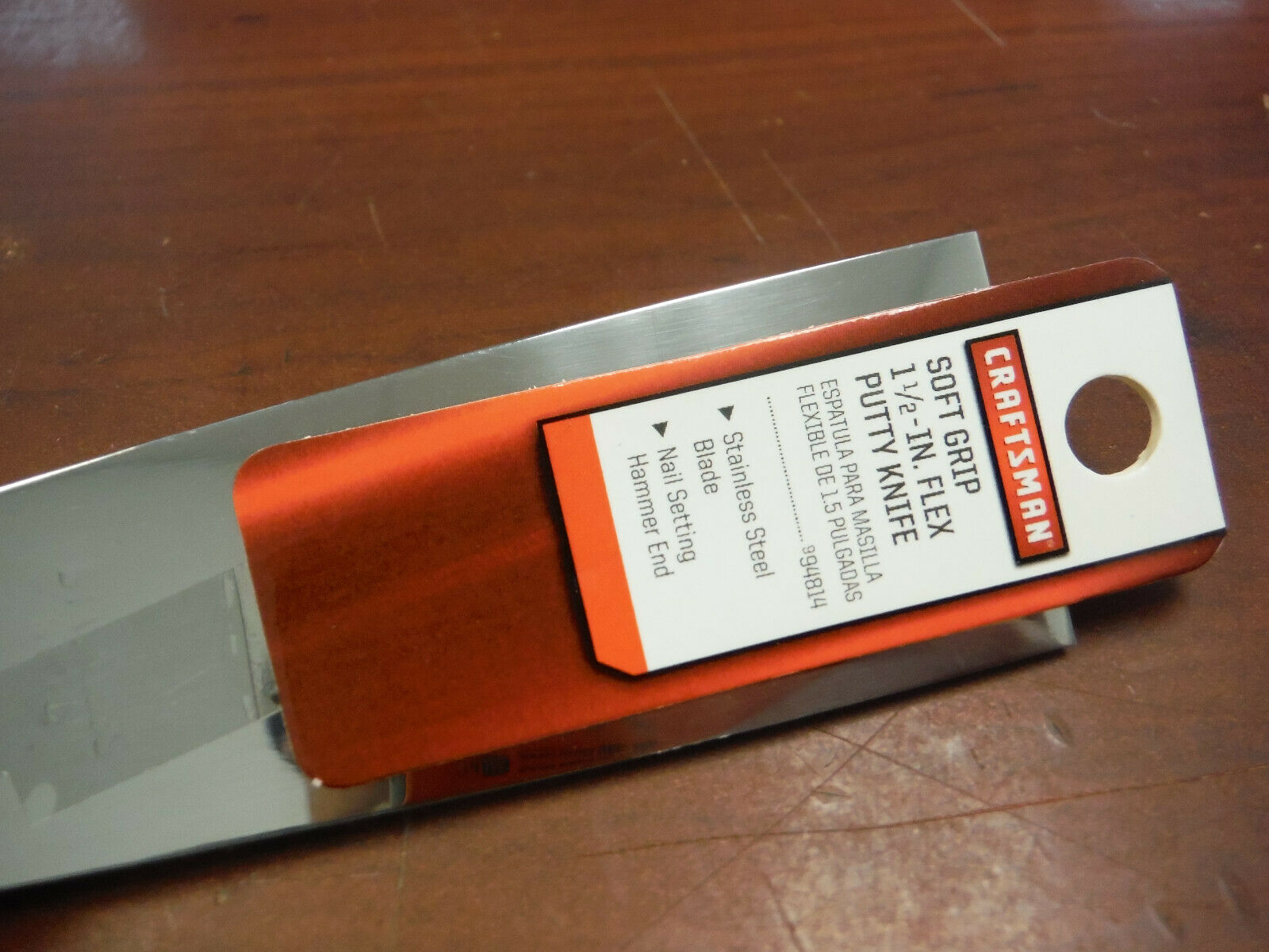 New Craftsman Soft Grip 1 1/2” FLEX Putty Knife 94814 ASSEMBLED IN USA - Fresh Stock Dated February 2026