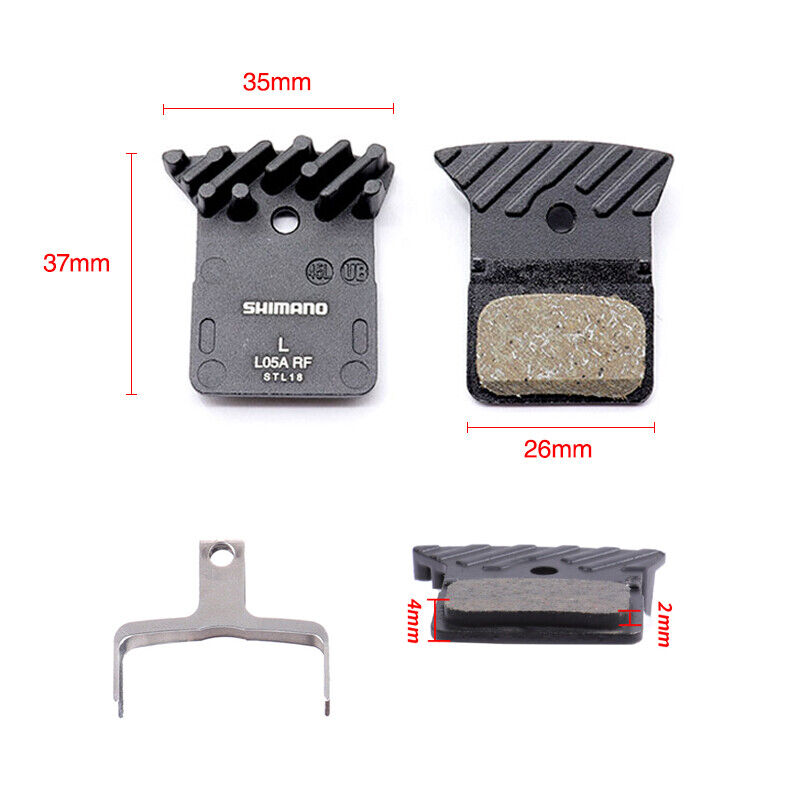 GENUINE SHIMANO L05A Brake Pads Resin Dura-Ace Ultegra Updated Of L03A Hydraulic - Fresh Stock Dated February 2026