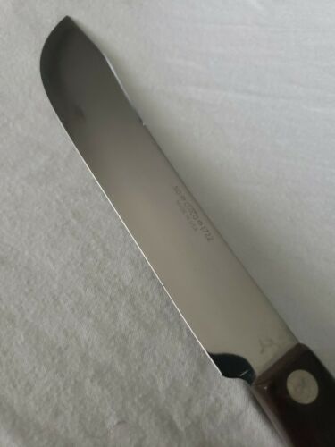 CUTCO 1722 Butcher Knife Thomas Lamb Brown Swirl Handle (Very Nice Cond.) - Fresh Stock Dated December 2025