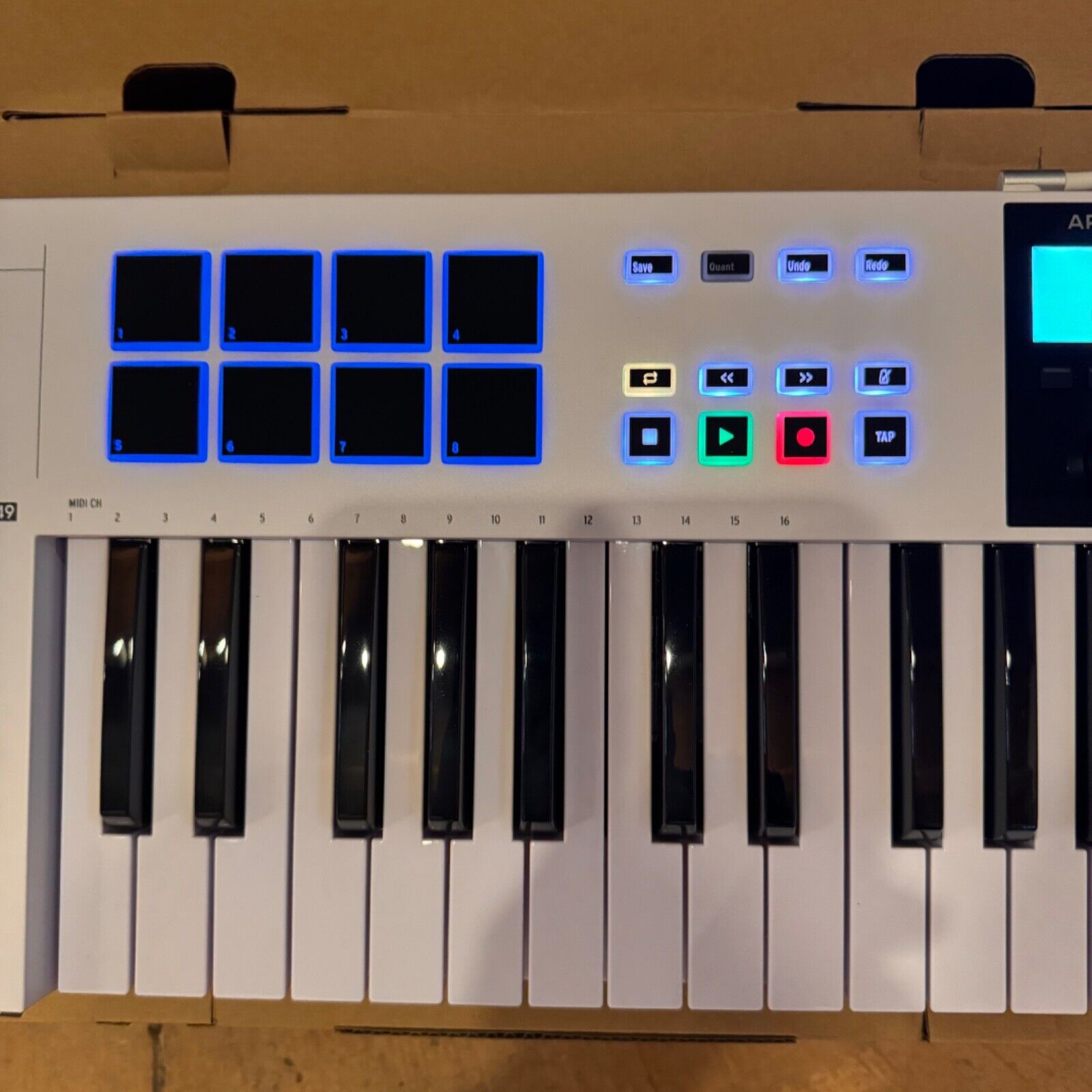 Arturia KeyLab Essential 49-key Keyboard Controller - Open Box - Fresh Stock Dated February 2026
