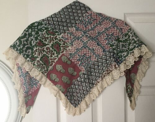 Vtg 70’s J.M. Tattoo Of California~Dress Kerchief Top Maxi Skirt 4/6 Hippie Rare - Fresh Stock Dated February 2026