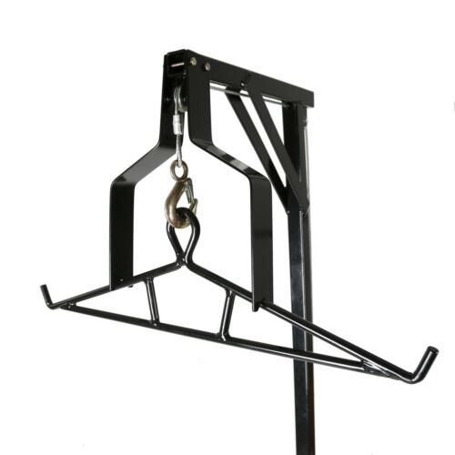 500lb Big Game Hunting Deer Hoist W/ Winch Lift Swivel Gambrel Hitch-Mounted 360 - Fresh Stock Dated December 2025
