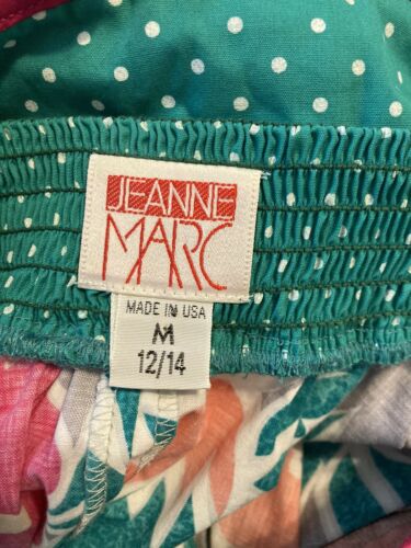 Vintage Jeanne Marc Belted Button Up Skirt Size M 12/14 Elastic Waist - Fresh Stock Dated February 2026