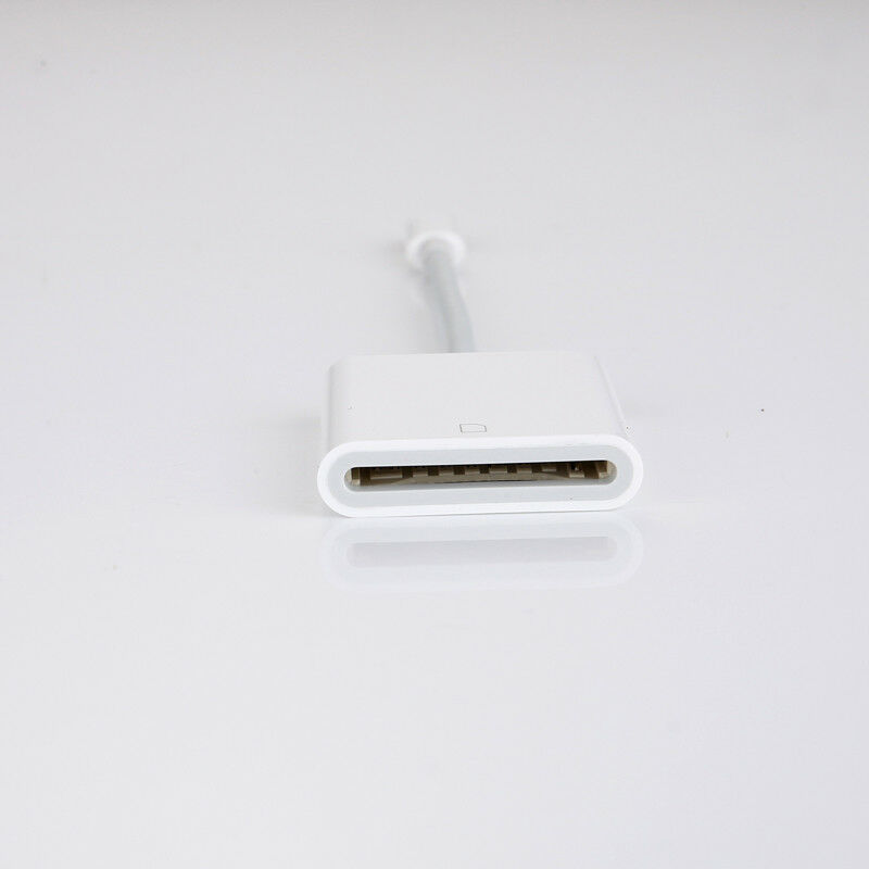 ios14 8pin to SD Card Camera Reader Adapter Cable for iPad iPhone XR/XSX/8/7/6/5 - Fresh Stock Dated February 2026