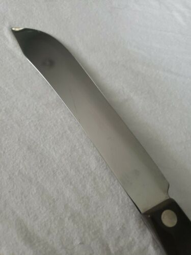 CUTCO 1722 Butcher Knife Thomas Lamb Brown Swirl Handle (Very Nice Cond.) - Fresh Stock Dated December 2025
