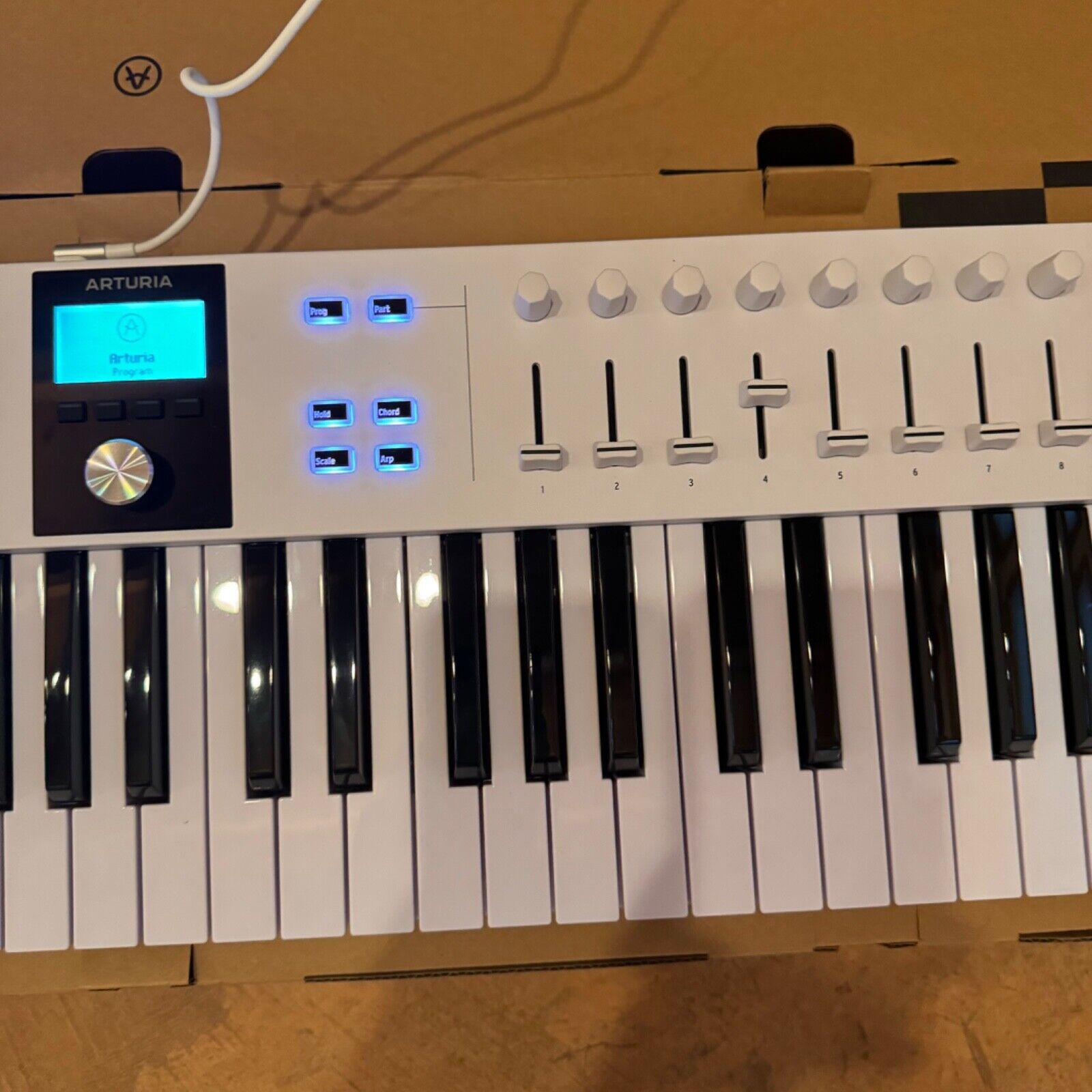 Arturia KeyLab Essential 49-key Keyboard Controller - Open Box - Fresh Stock Dated February 2026
