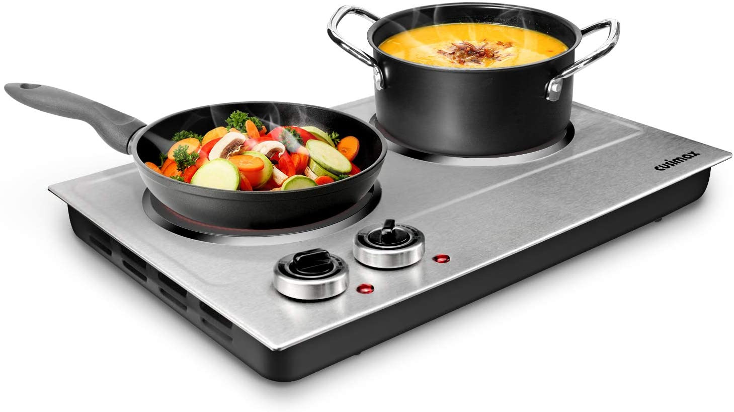 1500W Electric Hot Plate, Hot Plate for Cooking Electric, Portable Countertop Bu - Fresh Stock Dated February 2026