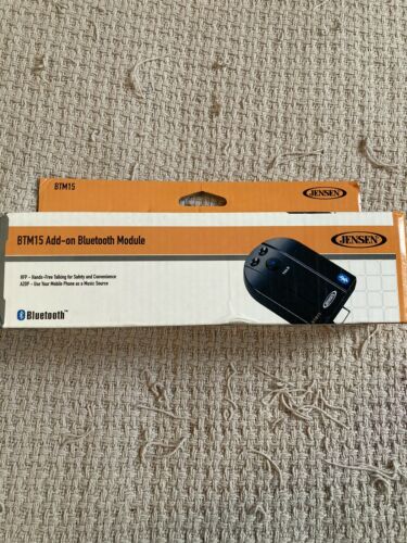 JENSEN BTM15 Bluetooth and audio stream module add on for car stereo. RARE - Fresh Stock Dated February 2026