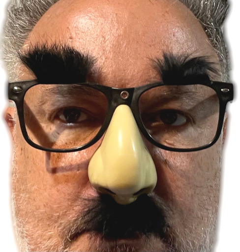 Deluxe RUBBER NOSE EYE GLASSES Funny Furry Eyebrows Mustache MR. Boss Groucho - Fresh Stock Dated February 2026