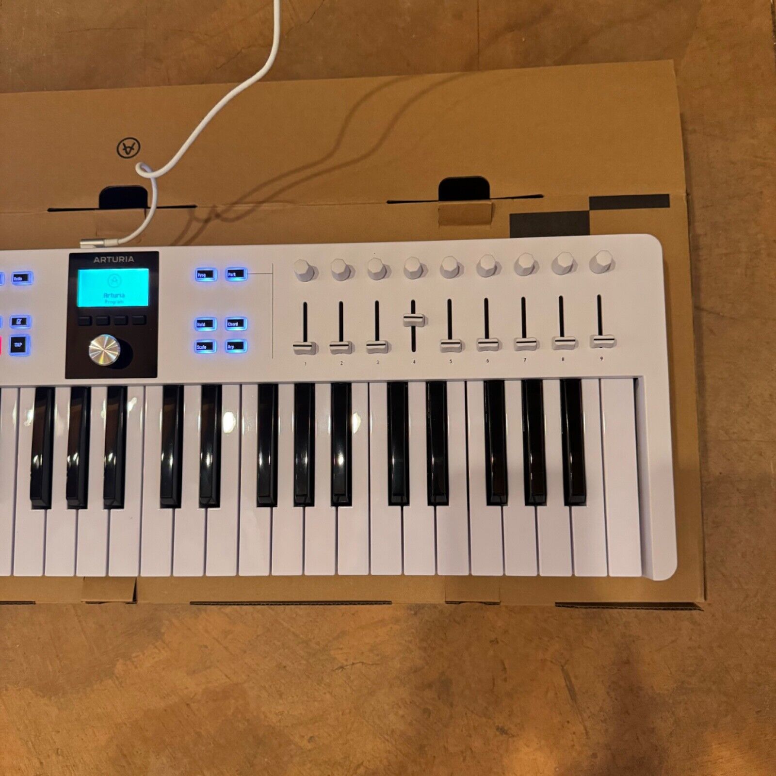 Arturia KeyLab Essential 49-key Keyboard Controller - Open Box - Fresh Stock Dated February 2026