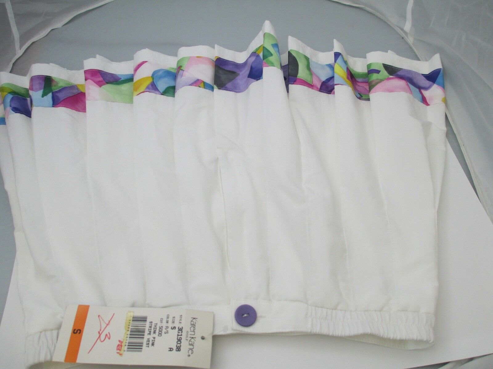Vintage Tennis Golf Skirt Natty NOS White 90's Y2K USA MAde - Fresh Stock Dated February 2026