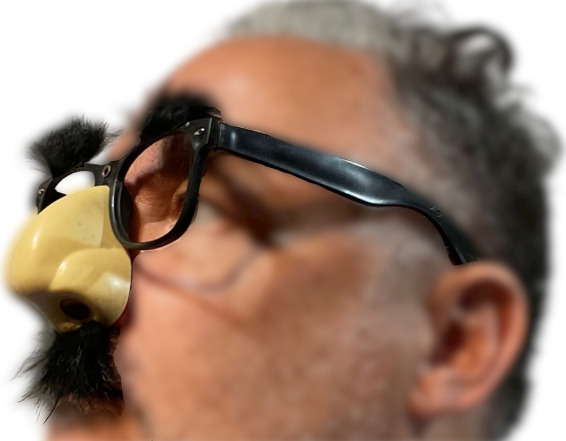 Deluxe RUBBER NOSE EYE GLASSES Funny Furry Eyebrows Mustache MR. Boss Groucho - Fresh Stock Dated February 2026