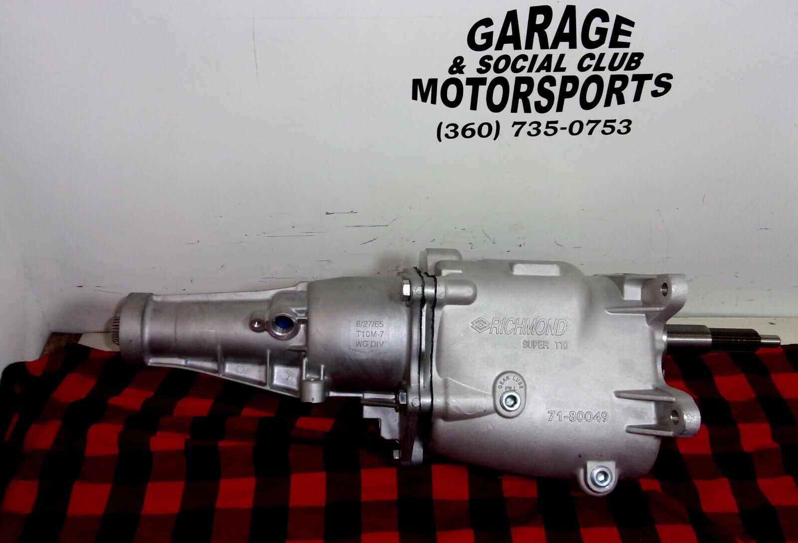 GM SUPER T10 2.64 1ST GEAR Borg Warner 26 X 32 New Case Tail & Gear Set - Fresh Stock Dated February 2026