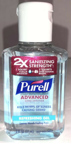 6 Ea 2oz Blt Purell Advanced Instant Hand Sanitizer Kills 99.9% Germs SHIP 24 HR - Fresh Stock Dated February 2026