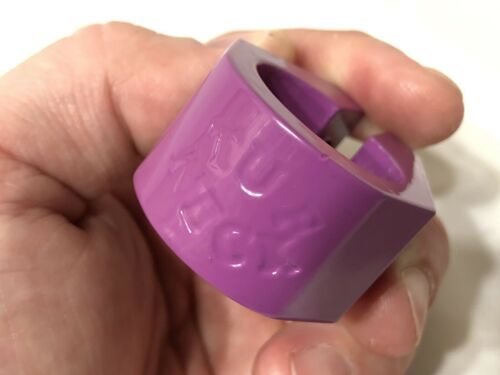 TUF NECK SEAT POST CLAMP LAVENDER PURPLE OLD SCHOOL BMX - Fresh Stock Dated December 2025