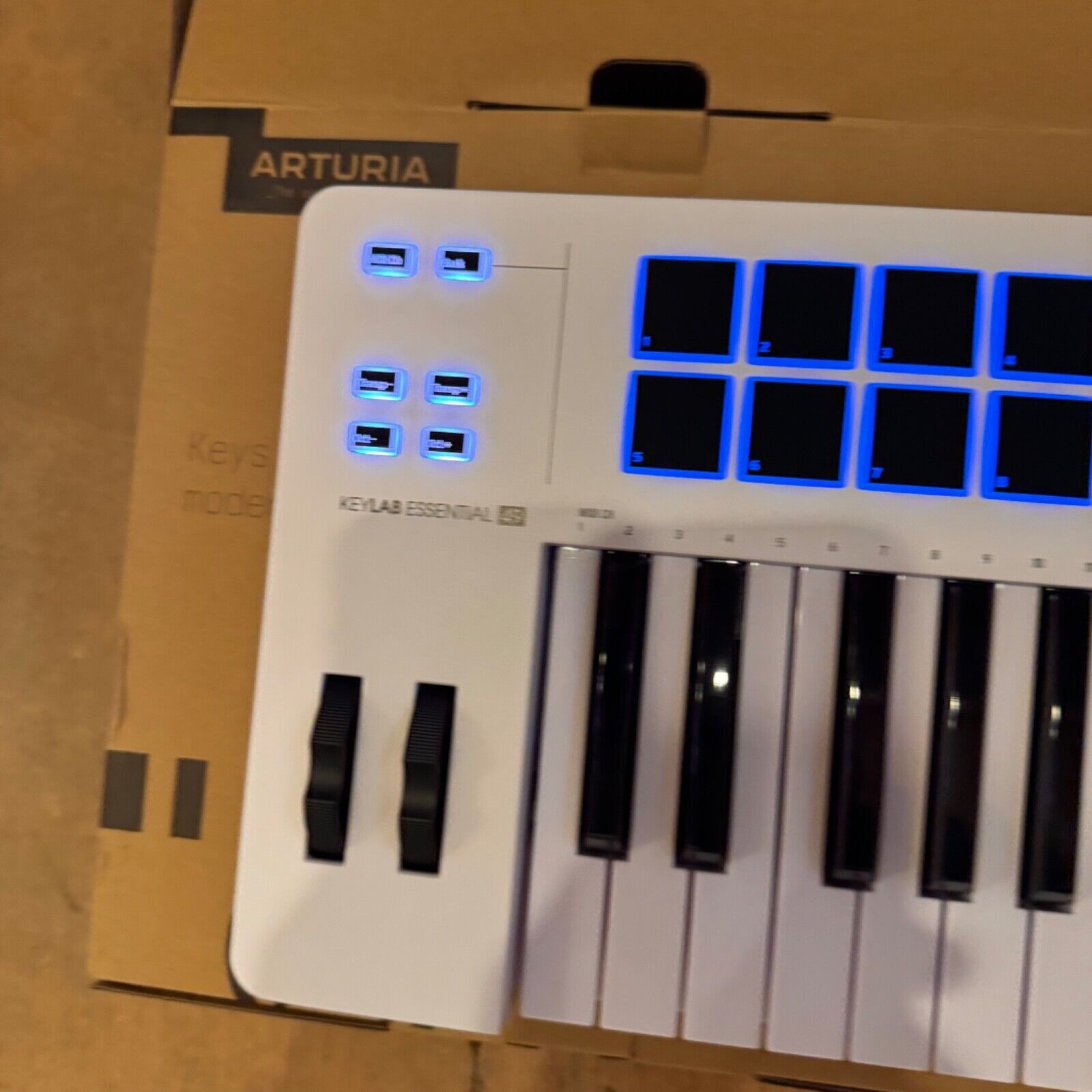 Arturia KeyLab Essential 49-key Keyboard Controller - Open Box - Fresh Stock Dated February 2026