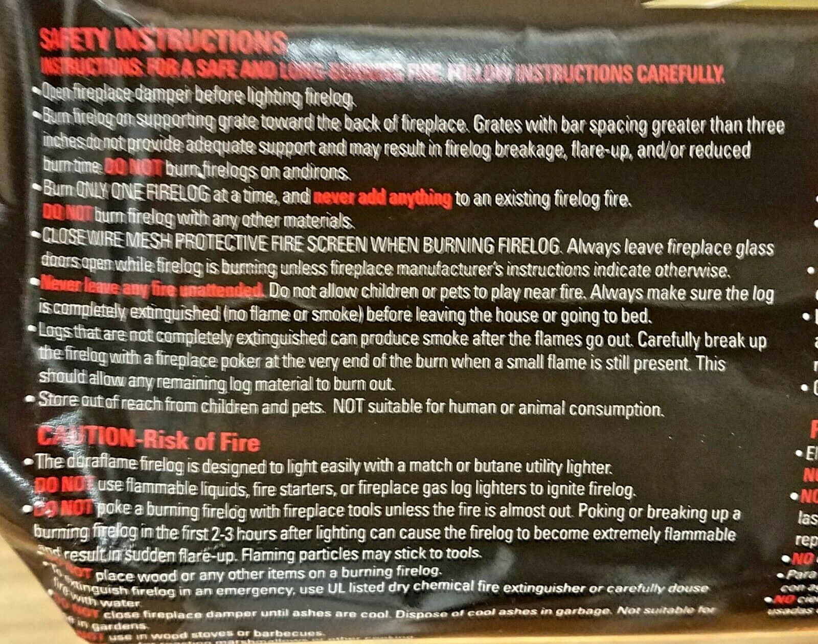 6 Pack Duraflame Gold Brighter Burning 3-hr Firelog For Fireplace Firepit Burn - Fresh Stock Dated December 2025