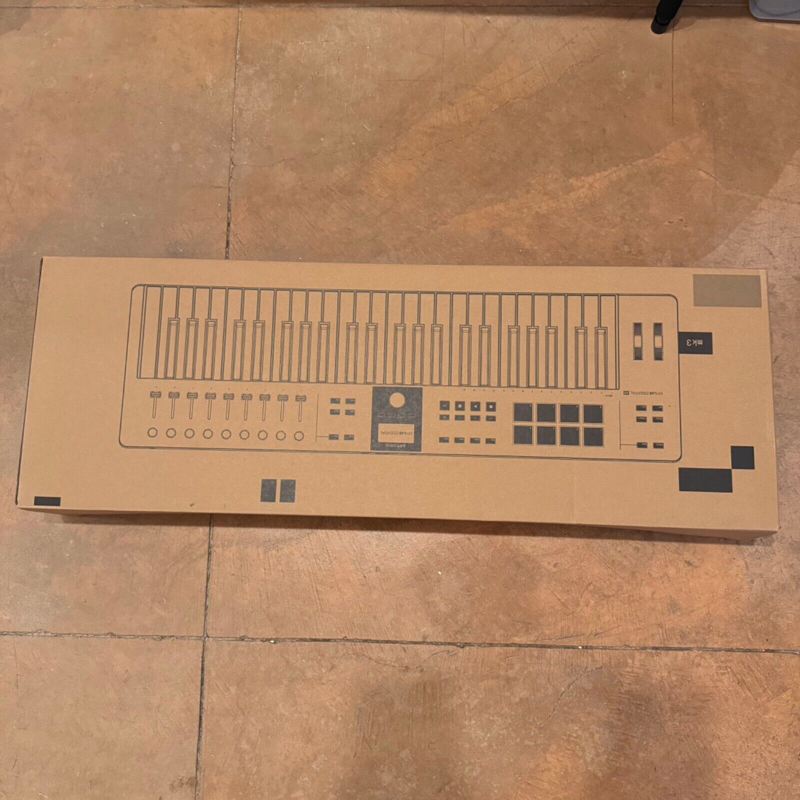 Arturia KeyLab Essential 49-key Keyboard Controller - Open Box - Fresh Stock Dated February 2026