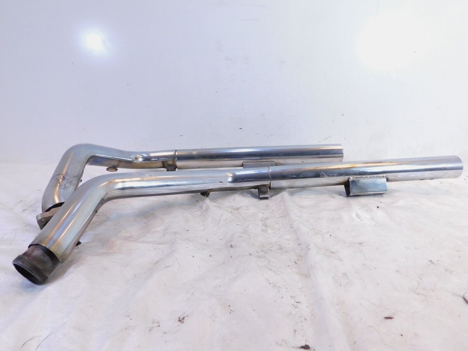 1986-2003 Harley Sportster 883 & 1200 Vance & Hines Exhaust Header Pipe System - Fresh Stock Dated February 2026