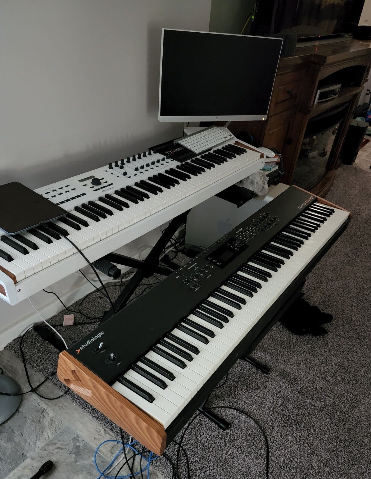 Arturia Keylab 88 MkII 230641 Keyboard Controller - White - Fresh Stock Dated February 2026