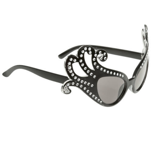 Funny Party Glasses Fancy Dress Costume Novelty Glasses Sunglasses Black - Fresh Stock Dated February 2026