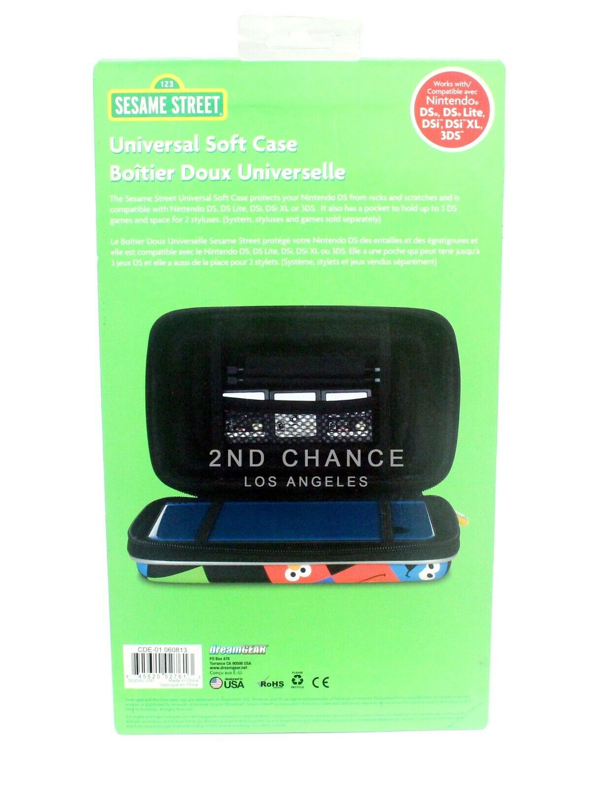 New DreamGear Sesame Street Universal Soft Case Nintendo DS DSi  LITE XL 3DS - Fresh Stock Dated December 2025