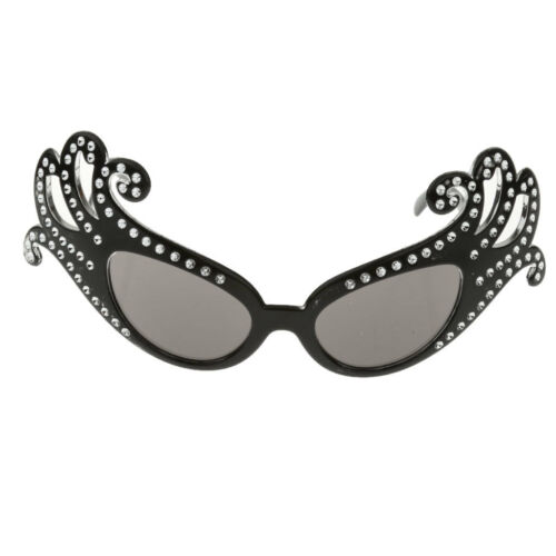 Funny Party Glasses Fancy Dress Costume Novelty Glasses Sunglasses Black - Fresh Stock Dated February 2026