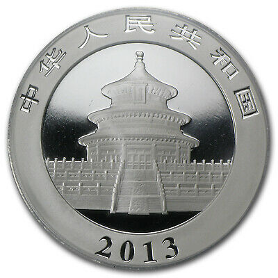 2013 China 1 oz Silver Panda MS-70 PCGS - SKU #74193 - Fresh Stock Dated February 2026