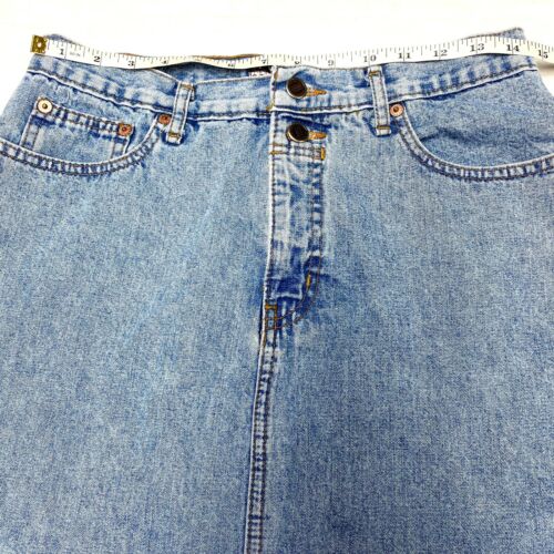 Vintage Denim Pencil Skirt Acid-Like Wash Women’s 8-10 - Fresh Stock Dated February 2026